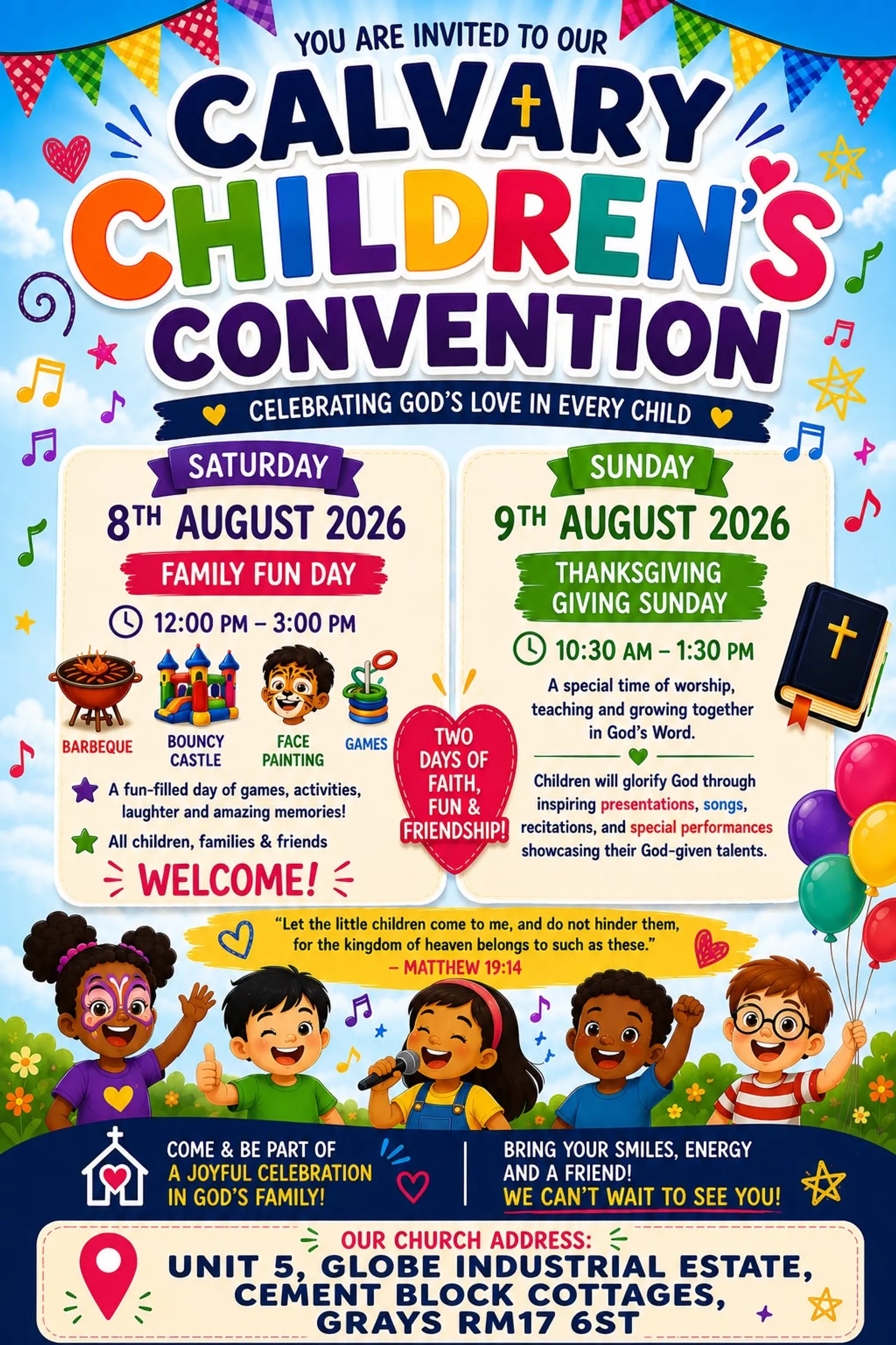 Children Convention Flyer