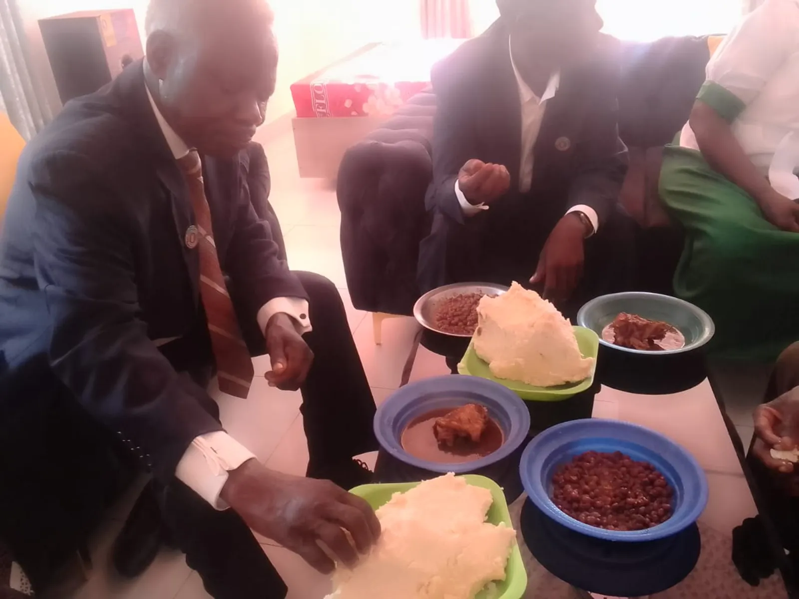 Community sharing food